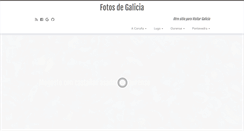 Desktop Screenshot of fotosdegalicia.es