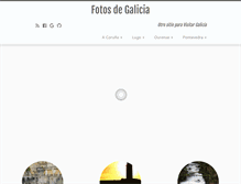 Tablet Screenshot of fotosdegalicia.es